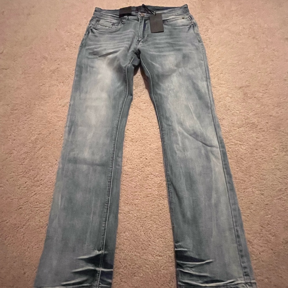 Classic Men's Straight Leg Denim Pants
